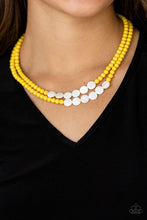 Load image into Gallery viewer, Extended STAYCATION - Yellow Necklace Set