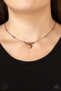 Casual Crush - Copper Necklace Set