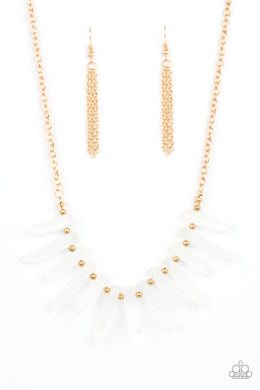 Ice Age Intensity - Gold Necklace Set