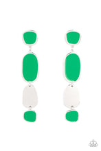 Load image into Gallery viewer, All Out Allure - Green Earrings