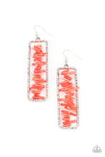 Load image into Gallery viewer, Don’t QUARRY, Be Happy - Red Earrings