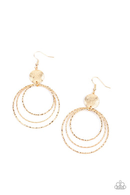 Universal Rehearsal - Gold Earrings