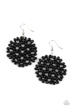 Load image into Gallery viewer, Summer Escapade - Black Earrings