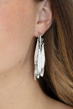 Load image into Gallery viewer, Pursuing The Plumes - Silver  Earrings