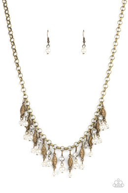 Cosmopolitan Couture - Brass Necklace Set