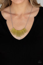 Load image into Gallery viewer, Exotic Edge - Green Necklace Set