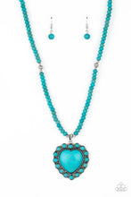 Load image into Gallery viewer, A Heart Of Stone - Blue Necklace Set