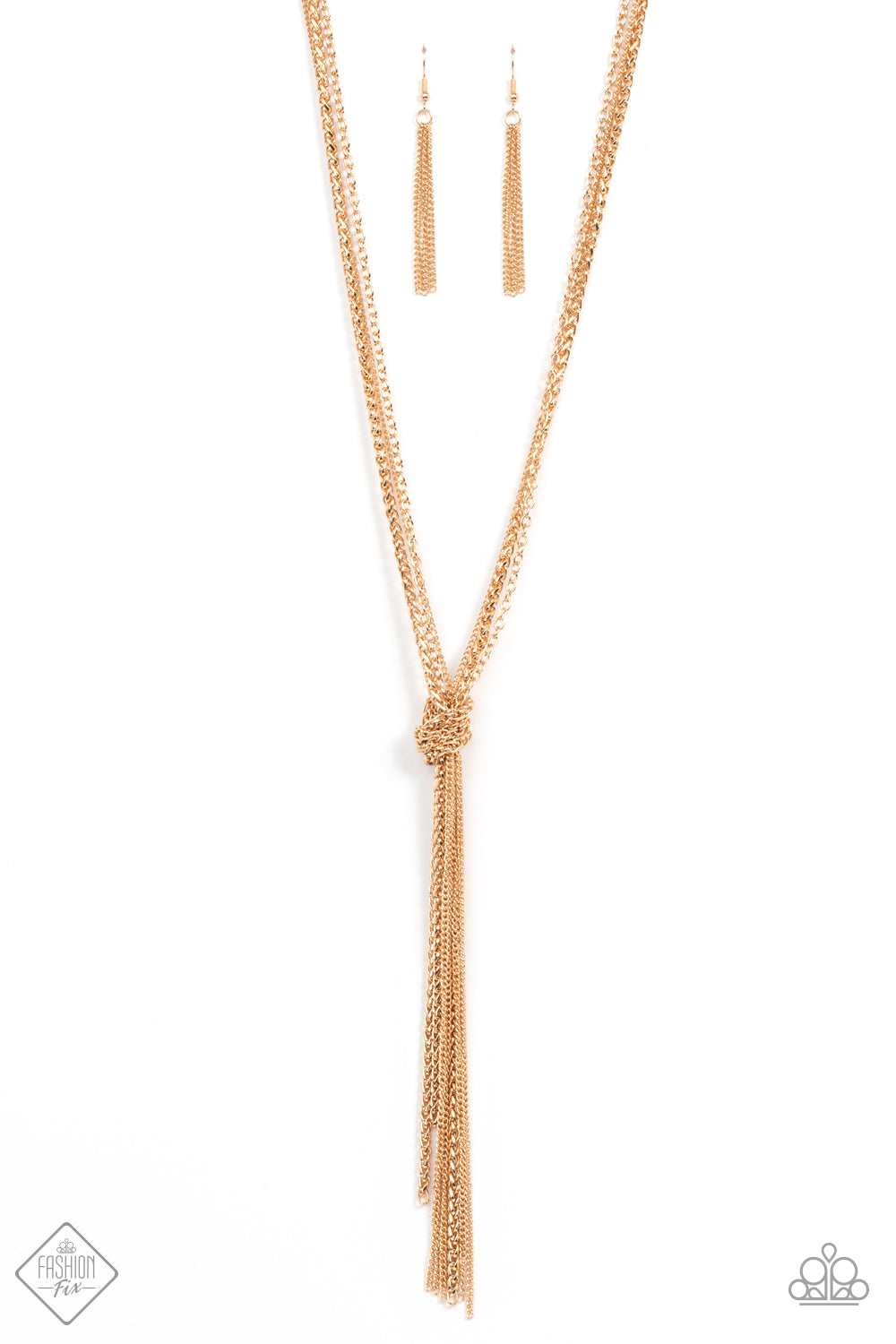 KNOT All There - Gold Necklace Set