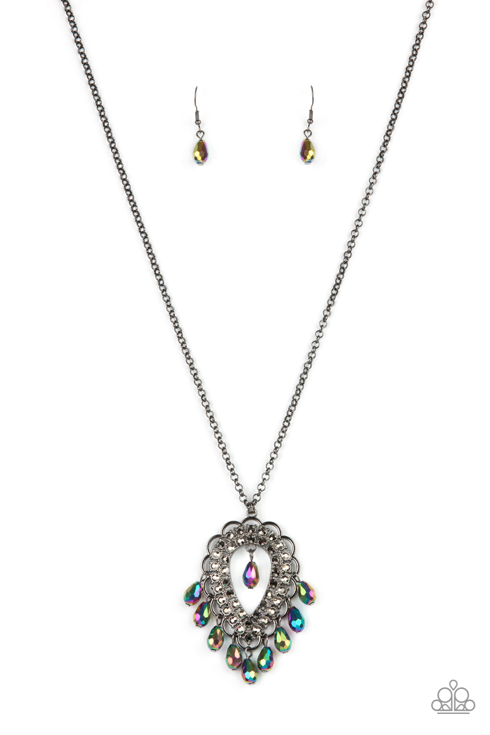 Teasable Teardrops - Multi Necklace Set