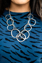 Load image into Gallery viewer, Dizzy With Desire - Silver Necklace Set