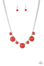 Load image into Gallery viewer, Prismatically POP-tastic - Red Necklace Set