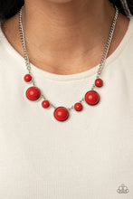 Load image into Gallery viewer, Prismatically POP-tastic - Red Necklace Set