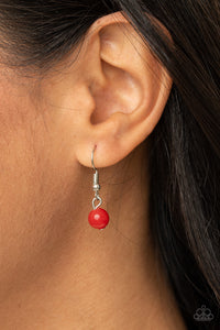 Prismatically POP-tastic - Red Necklace Set