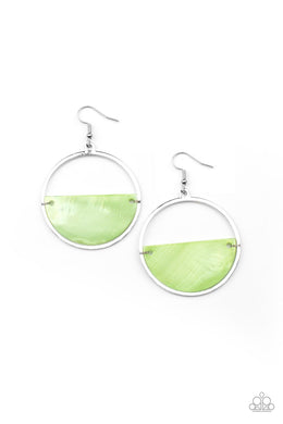 Seashore Vibes - Green Earrings