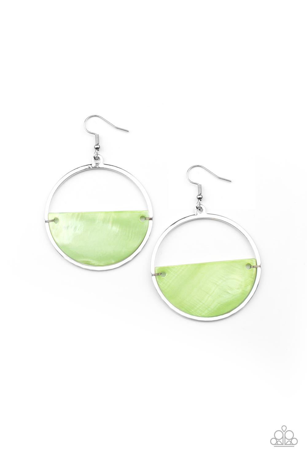 Seashore Vibes - Green Earrings