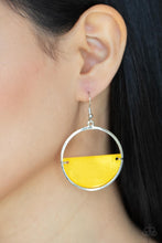 Load image into Gallery viewer, Seashore Vibes - Yellow Earrings