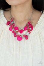 Load image into Gallery viewer, Spring Goddess - Pink Necklace Set