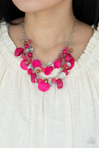 Spring Goddess - Pink Necklace Set