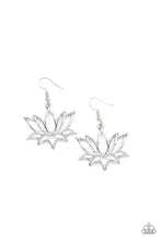 Load image into Gallery viewer, Lotus Ponds - Silver Earrings