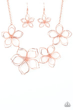 Load image into Gallery viewer, Flower Garden Fashionista - Copper Necklace Set