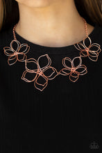 Load image into Gallery viewer, Flower Garden Fashionista - Copper Necklace Set