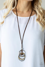 Load image into Gallery viewer, Harmonious Hardware - Brown Necklace Set