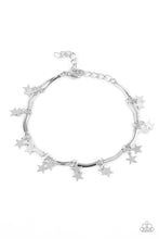 Load image into Gallery viewer, Party in the USA - Silver Bracelet