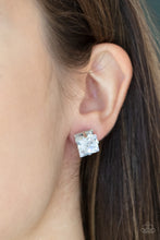 Load image into Gallery viewer, Times Square Timeless - White Earrings