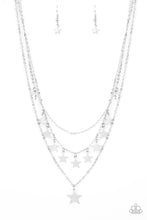 Load image into Gallery viewer, Americana Girl - Silver Necklace Set