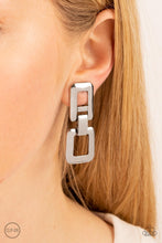 Load image into Gallery viewer, FRAME-ous Last Words - Silver Earrings