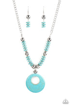 Load image into Gallery viewer, Oasis Goddess - Blue Necklace Set