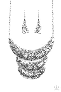 Moonwalk Magic - Silver Necklace Set