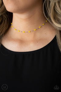 Urban Expo - Yellow Necklace Set