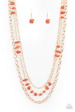 Load image into Gallery viewer, Artisanal Abundance - Orange Necklace Set