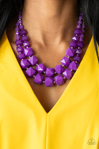 Summer Excursion - Purple Necklace Set