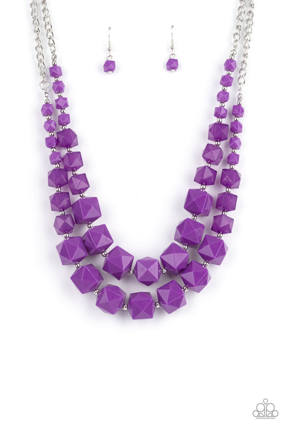 Summer Excursion - Purple Necklace Set