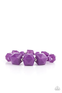 Trendsetting Tourist - Purple Bracelet