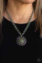 Load image into Gallery viewer, Sahara Suburb - Green Necklace Set