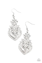 Load image into Gallery viewer, Royal Hustle - White Earrings