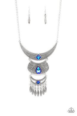 Lunar Enchantment - Blue Necklace Set