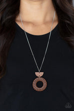 Load image into Gallery viewer, Homespun Stylist - Brown Necklace Set