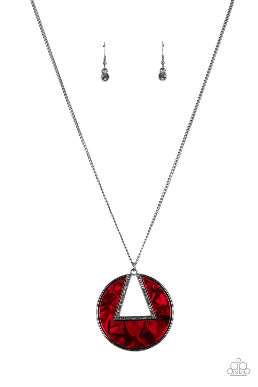 Chromatic Couture - Red Necklace Set