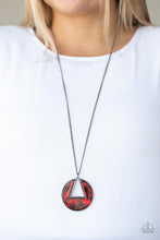 Load image into Gallery viewer, Chromatic Couture - Red Necklace Set