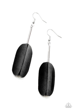 Tamarack Trail - Black Earrings