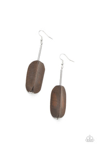 Tamarack Trail - Brown Earrings