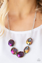 Load image into Gallery viewer, Cosmic Closeup - Purple Necklace Set