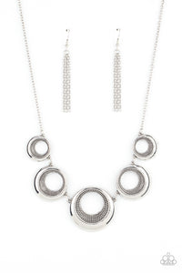 Solar Cycle - Silver Necklace Set