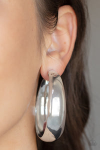 Flat Out Flawless - Silver Earrings