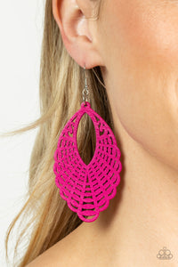 Tahiti Tankini - Pink Earrings