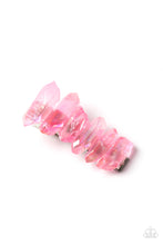 Load image into Gallery viewer, Crystal Caves - Pink Hairclip